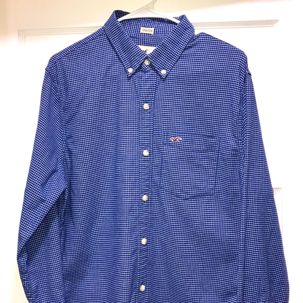 HOLLISTER Long Sleeve Shirt SIZE L - Picture 1 of 4